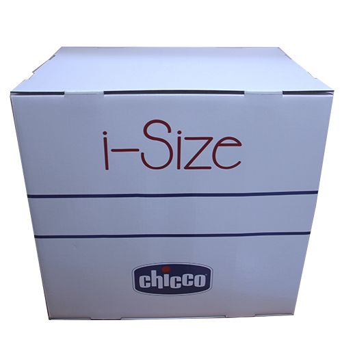 caja de cartón chicco